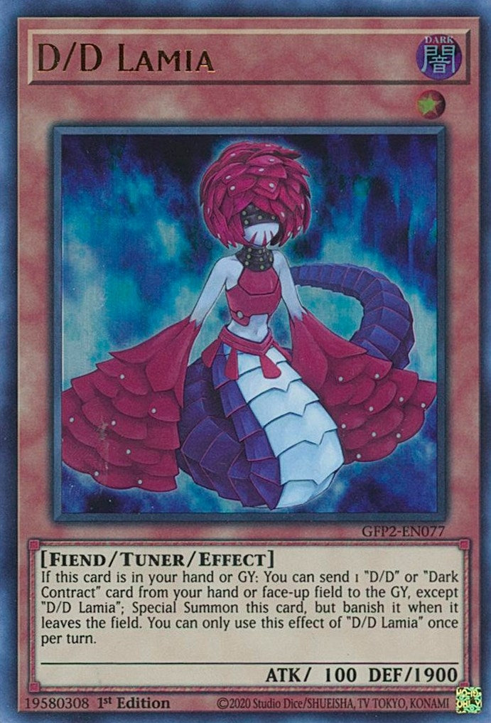 D/D Lamia (2077) (GFP2) - YuGiOh Single