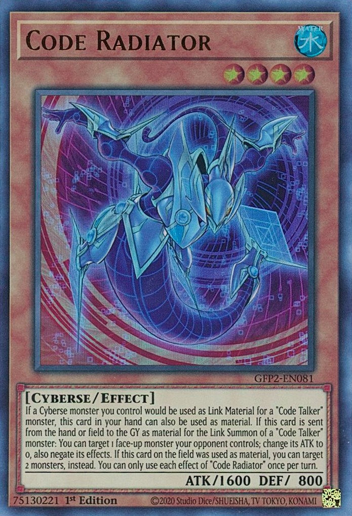 Code Radiator (2081) (GFP2) - YuGiOh Single
