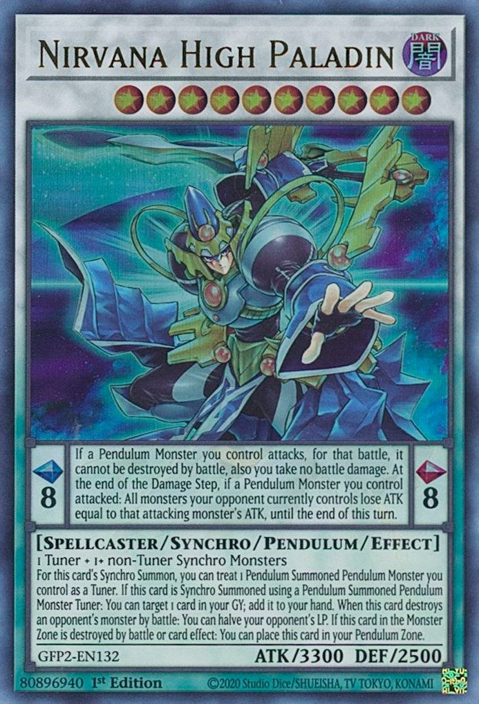 Nirvana High Paladin (2132) (GFP2) - YuGiOh Single