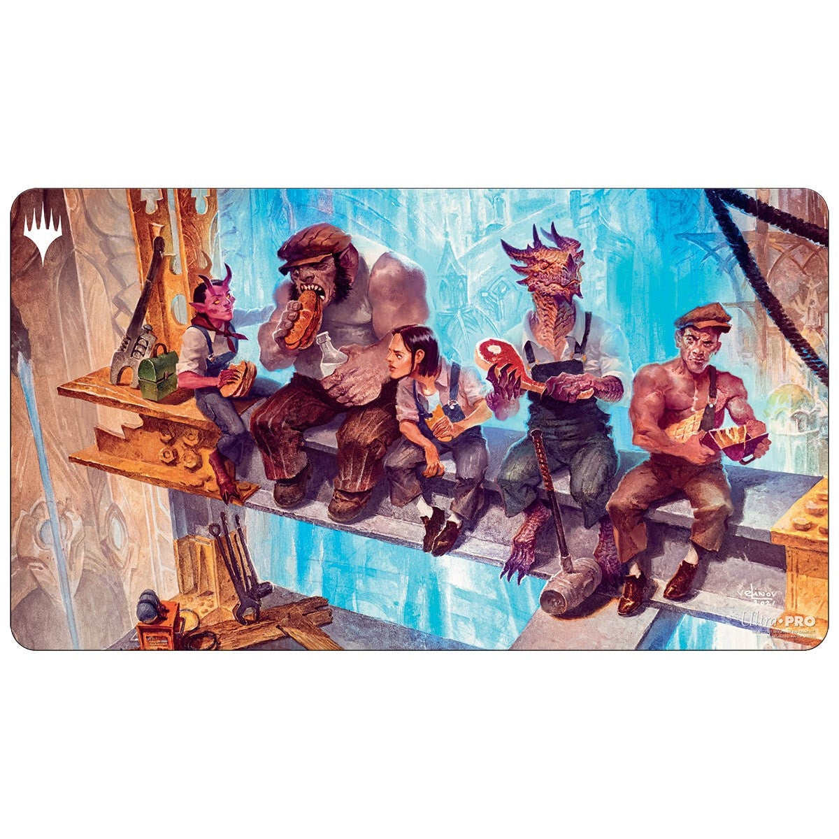 Streets of New Capenna Playmat Riveteers Ascendancy (V3) for Magic: The Gathering - Playmats Sealed