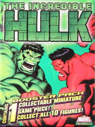 Incredible Hulk Single-Pack Booster - Heroclix Sealed