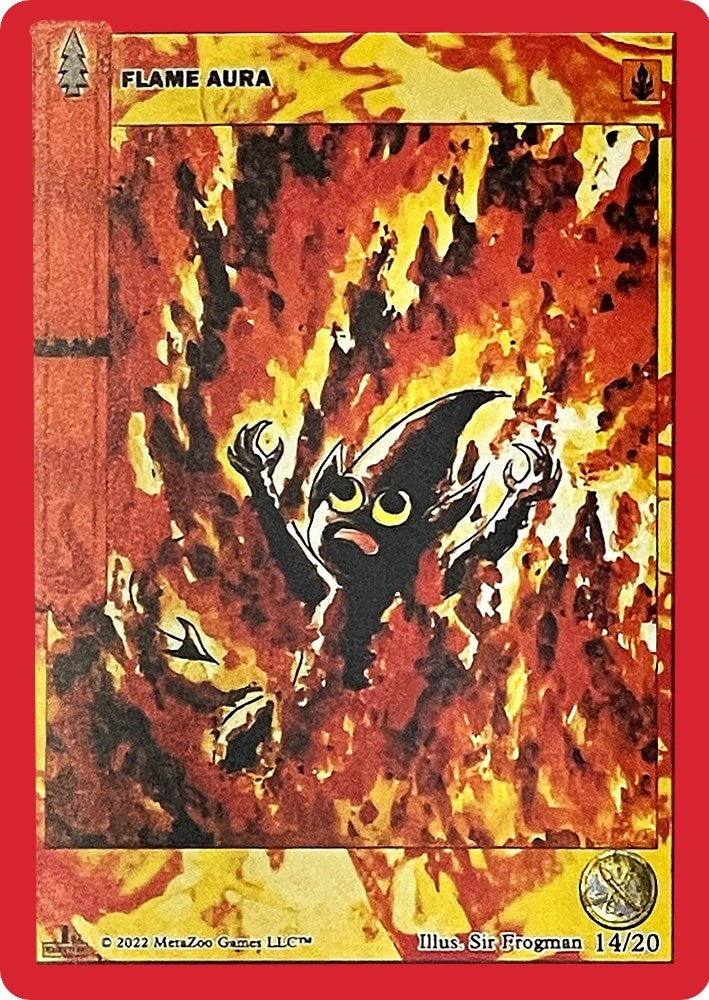 Flame Aura (14) (FA21) - MetaZoo Single
