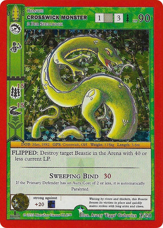 Crosswick Monster (3) (FA21) - MetaZoo Single