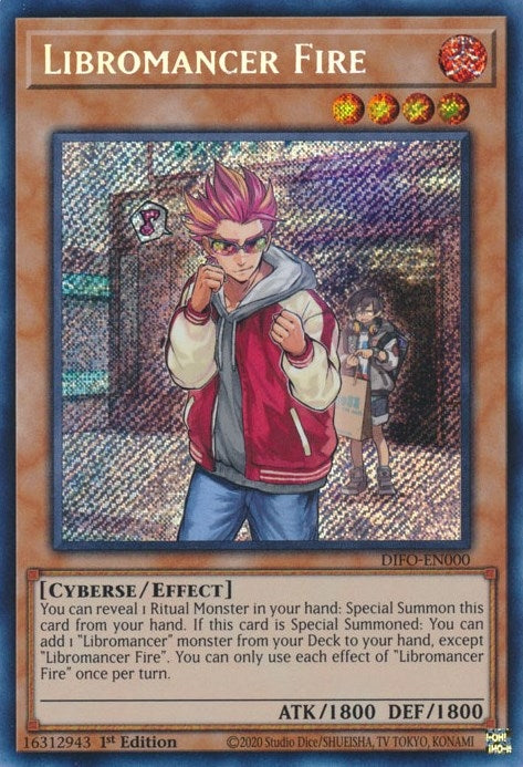Libromancer Fire (0) (DIFO) - YuGiOh Single
