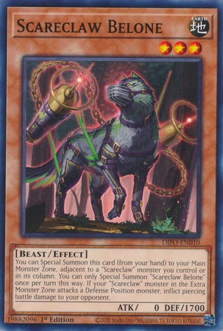 Scareclaw Belone (10) (DIFO) - YuGiOh Single