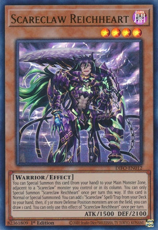 Scareclaw Reichheart (12) (DIFO) - YuGiOh Single