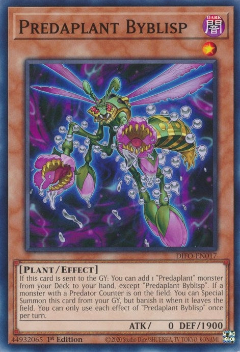 Predaplant Byblisp (17) (DIFO) - YuGiOh Single