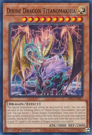 Divine Dragon Titanomakhia (27) (DIFO) - YuGiOh Single