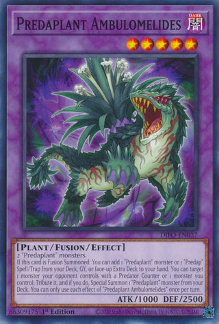 Predaplant Ambulomelides (37) (DIFO) - YuGiOh Single