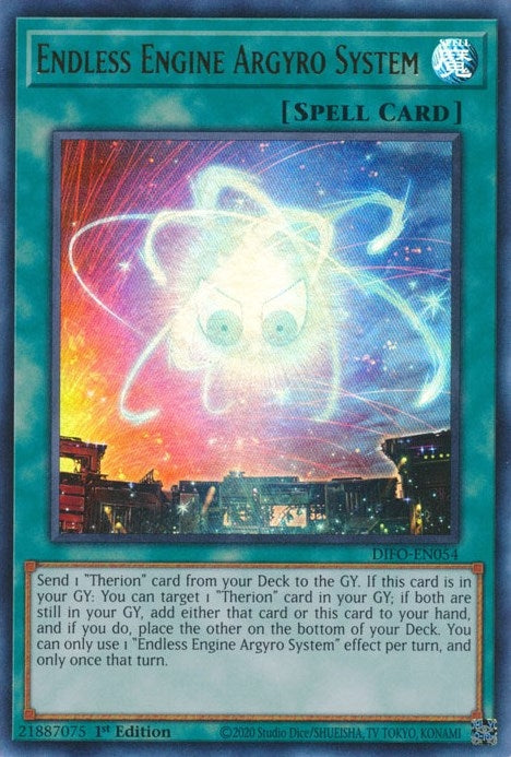 Endless Engine Argyro System (54) (DIFO) - YuGiOh Single