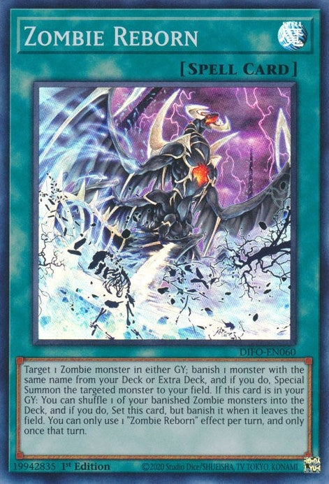 Zombie Reborn (60) (DIFO) - YuGiOh Single
