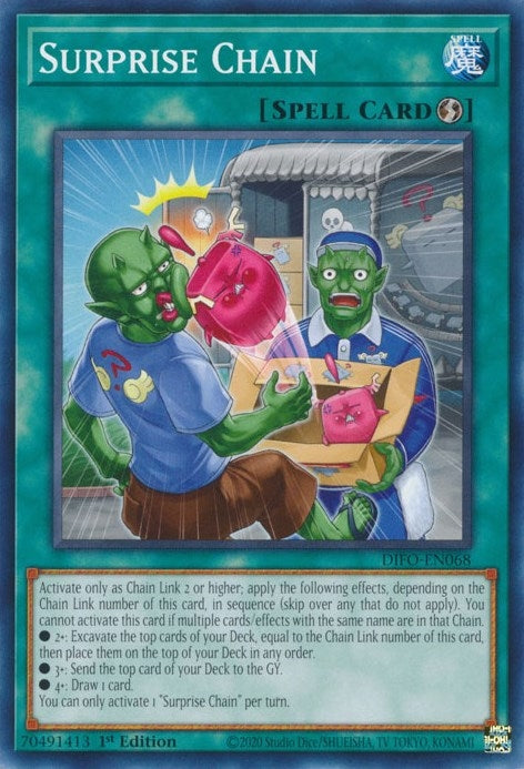 Surprise Chain (68) (DIFO) - YuGiOh Single