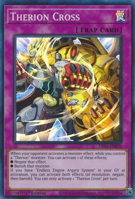 Therion Cross (70) (DIFO) - YuGiOh Single