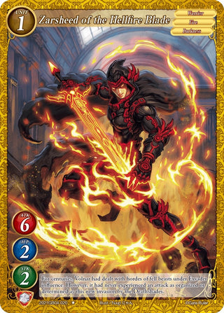 Zarsheed of the Hellfire Blade (2021) - Gate Ruler Single