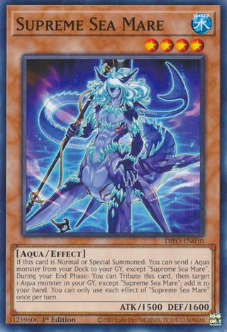 Supreme Sea Mare (30) (DIFO) - YuGiOh Single