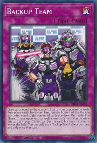 Backup Team (85) (DIFO) - YuGiOh Single