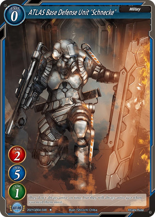 ATLAS Base Defense Unit ’Schnecke’ (2021) - Gate Ruler Single