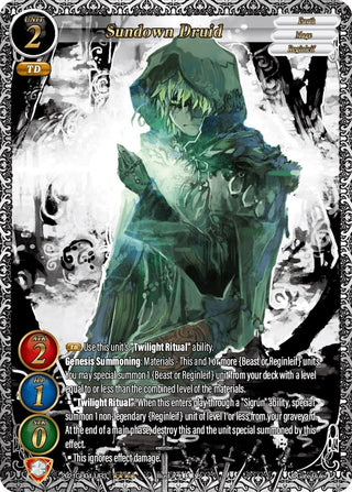 Sundown Druid (Uber Rare) (2021) - Gate Ruler Single