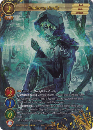 Sundown Druid (Full Art) (2021) - Gate Ruler Single