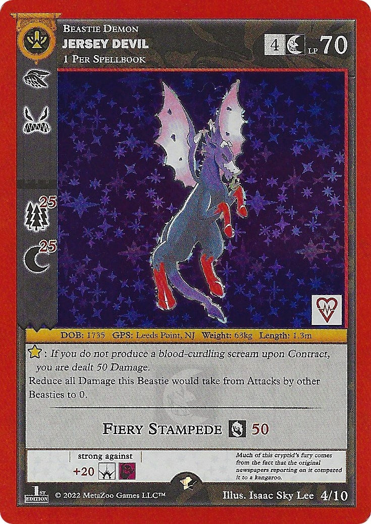 Jersey Devil (4) (REV) - MetaZoo Single