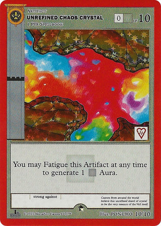 Unrefined Chaos Crystal (10) (REV) - MetaZoo Single