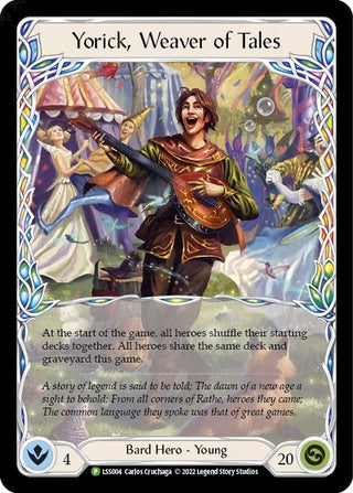 Image for Yorick, Weaver of Tales - LSS004 (LSS004) - Flesh and Blood TCG