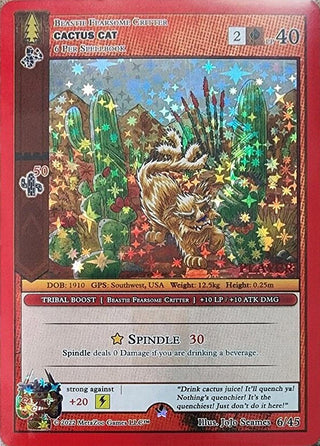 Cactus Cat (6) (CCP) - MetaZoo Single