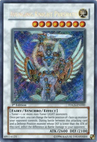 Avenging Knight Parshath (0) - YuGiOh Single