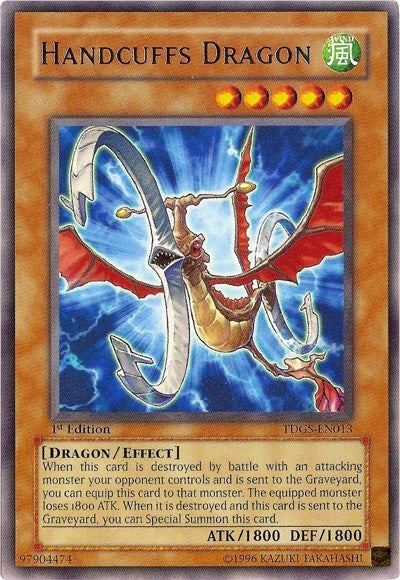 Handcuffs Dragon (13) - YuGiOh Single