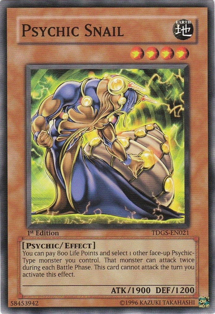 Psychic Snail (21) - YuGiOh Single