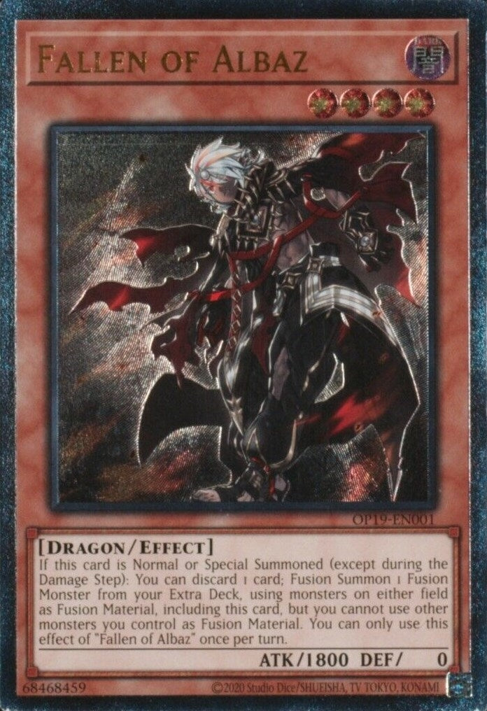 Fallen of Albaz (UTR) (19001) (OP19) - YuGiOh Single