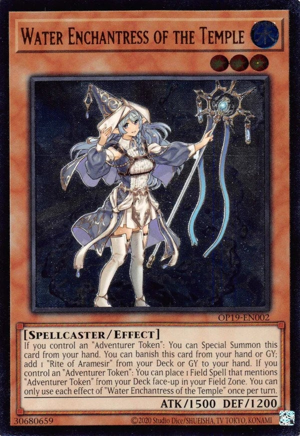 Water Enchantress of the Temple (UTR) (19002) (OP19) - YuGiOh Single