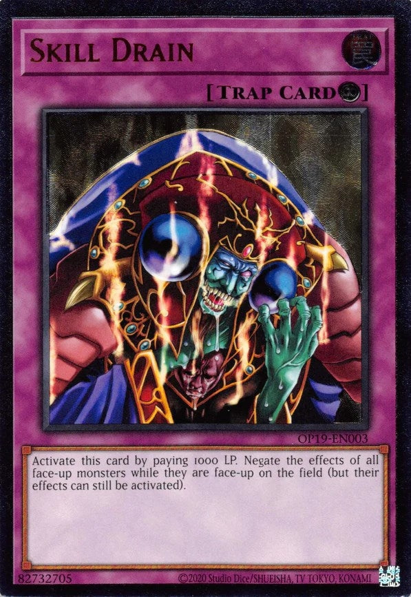 Skill Drain (UTR) (19003) (OP19) - YuGiOh Single