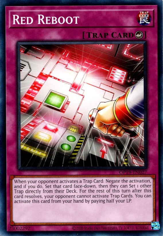 Red Reboot (19027) (OP19) - YuGiOh Single