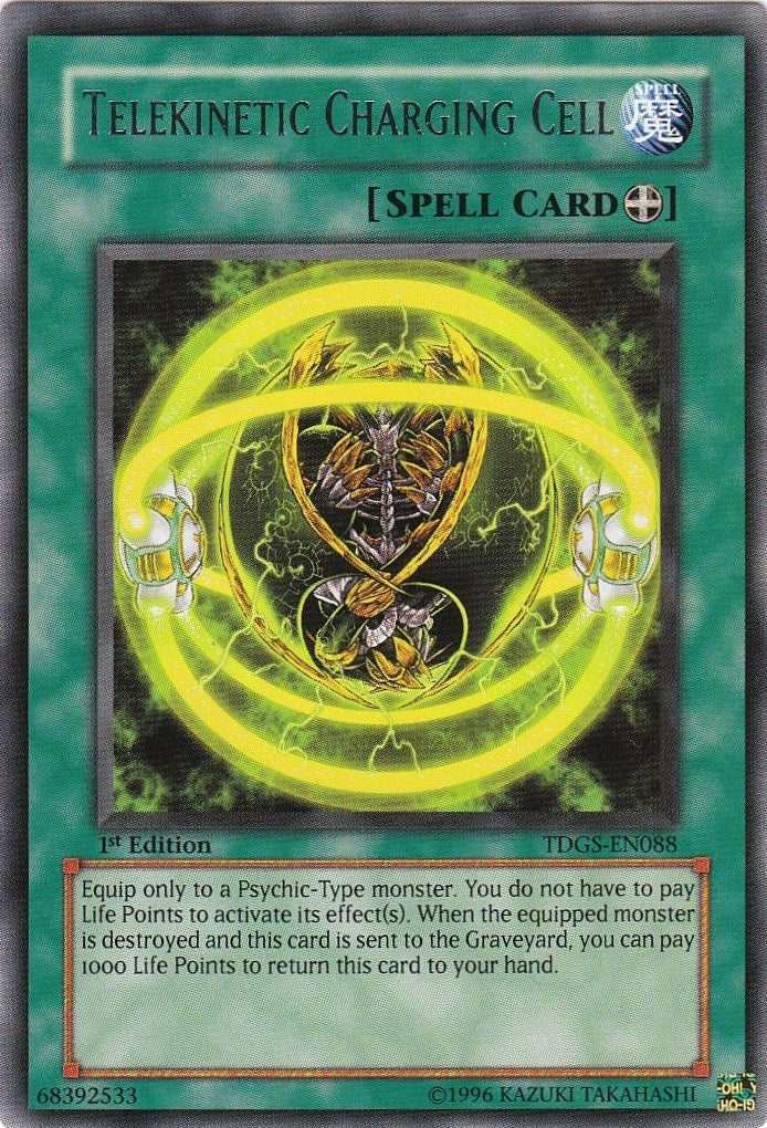 Telekinetic Charging Cell (88) - YuGiOh Single