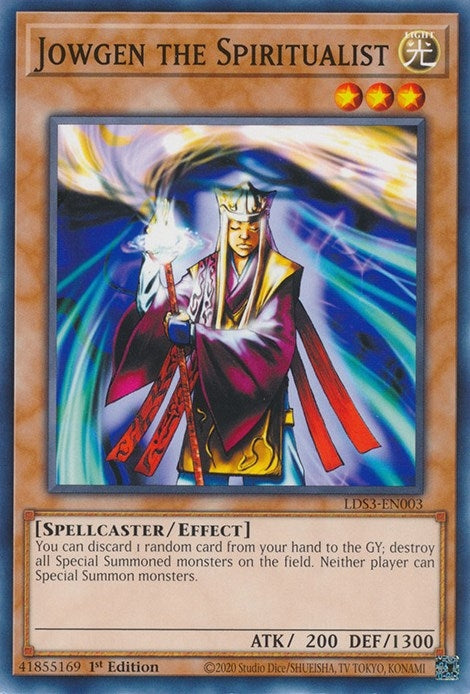 Jowgen the Spiritualist (3003) (LDS3) - YuGiOh Single