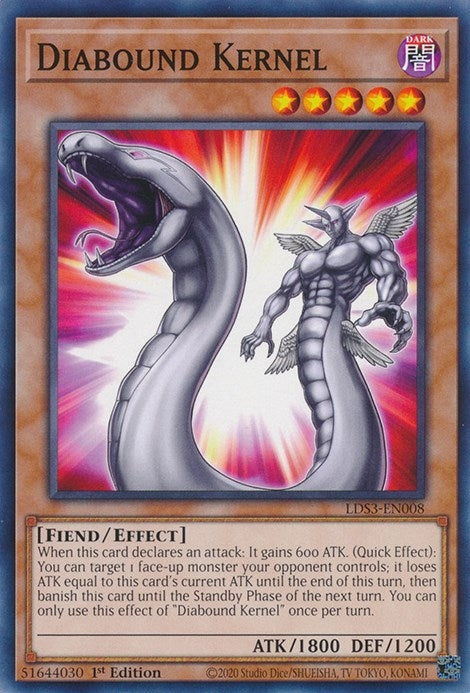 Diabound Kernel (3008) (LDS3) - YuGiOh Single