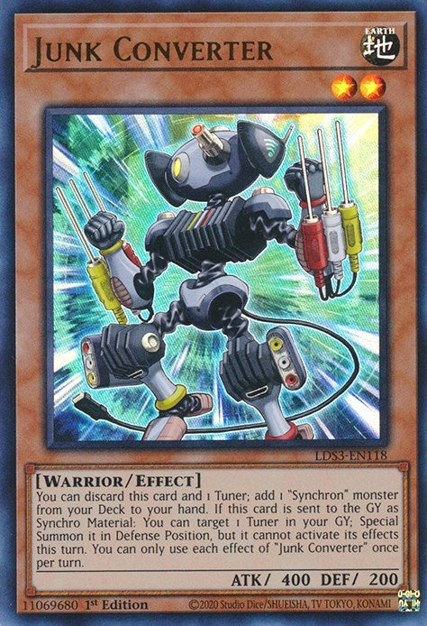 Junk Converter (3118) (LDS3) - YuGiOh Single