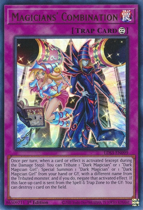 Magicians’ Combination (3099) (LDS3) - YuGiOh Single