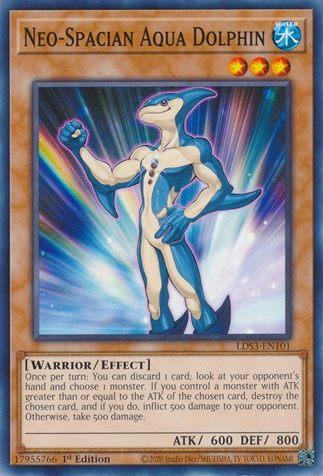 Neo-Spacian Aqua Dolphin (3101) (LDS3) - YuGiOh Single
