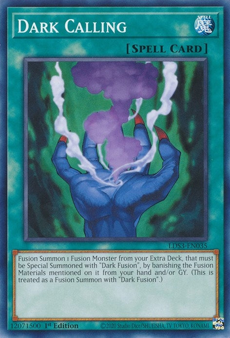 Dark Calling (3035) (LDS3) - YuGiOh Single