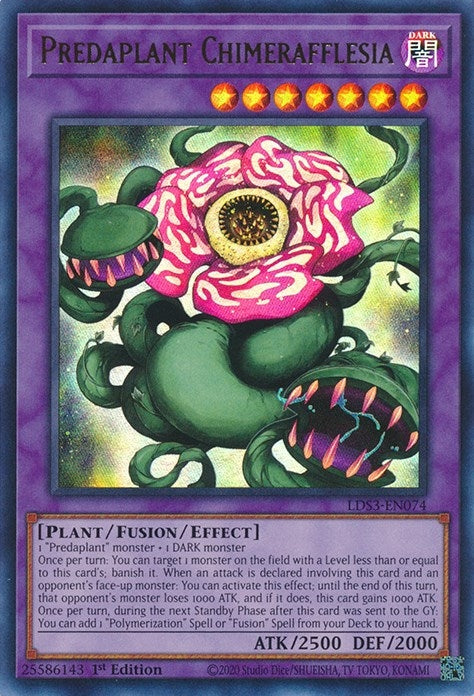 Predaplant Chimerafflesia (3074) (LDS3) - YuGiOh Single