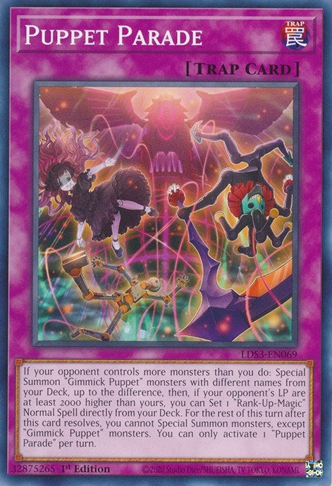 Puppet Parade (3069) (LDS3) - YuGiOh Single