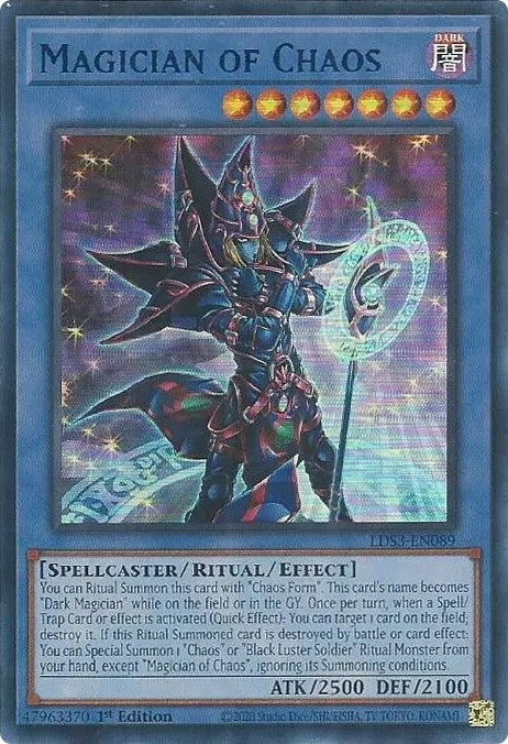 Magician of Chaos (Blue) (3089) (LDS3) - YuGiOh Single
