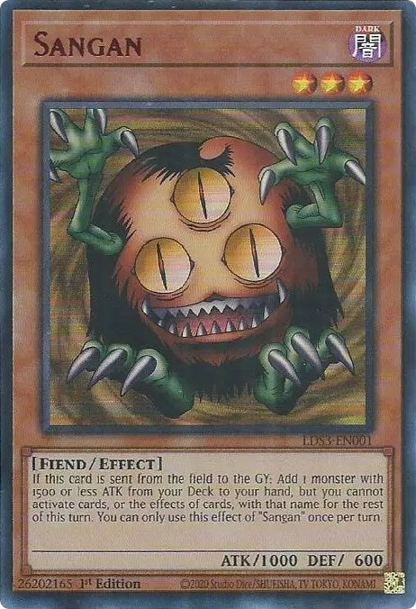 Sangan (Red) (3001) (LDS3) - YuGiOh Single