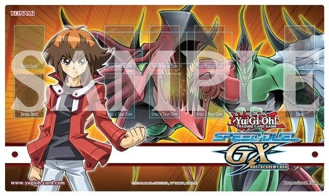 Yu-Gi-Oh! 2022 Speed Duel Game Mat - Elemental HERO Flame Wingman and Jaden Yuki - Playmats Sealed