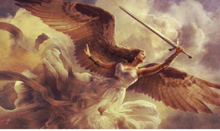 GamerMats Playmat - White Angel - Playmats Sealed