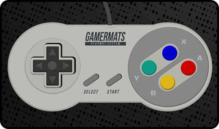 GamerMats Playmat - Controller 2 (Premium Black Stitched) - Playmats Sealed