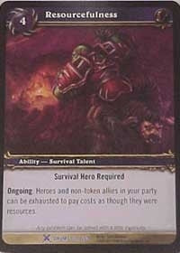 Resourcefulness - WoW Single