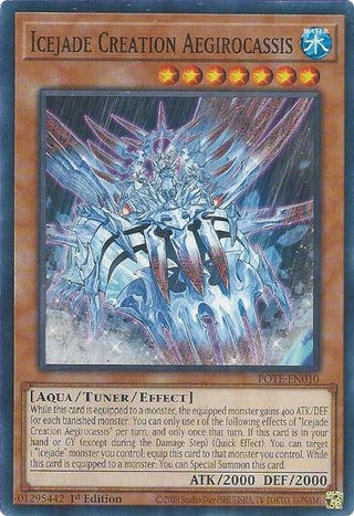 Icejade Creation Aegirocassis (10) (POTE) - YuGiOh Single